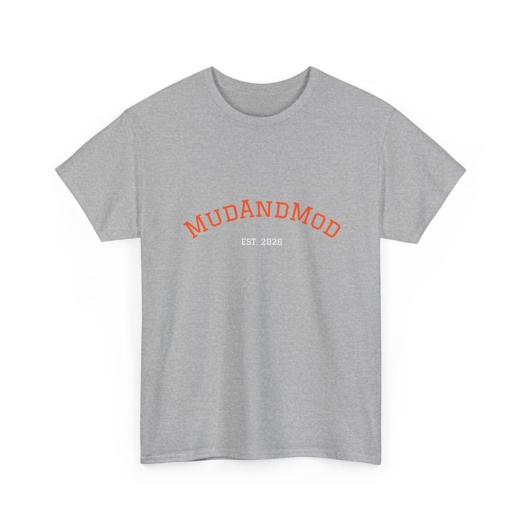MudandMod EST 2028 Logo T-Shirt