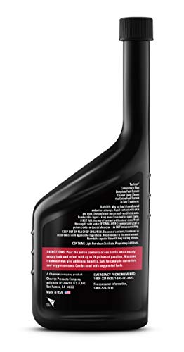 Chevron 67740-CASE Techron Concentrate Plus Fuel System Cleaner - 12 oz. (Pack of 6)