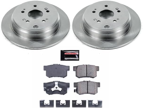 PowerStop Z17 Replacement Brake Pad & Rotor Kit Rear KOE206