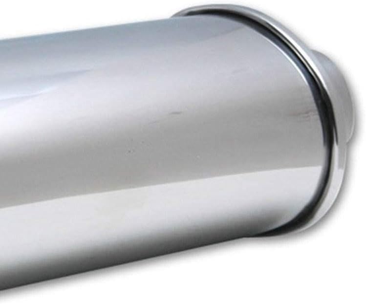 Vibrant Performance 1141 2.5' Ultra Quiet Resonator, Silver