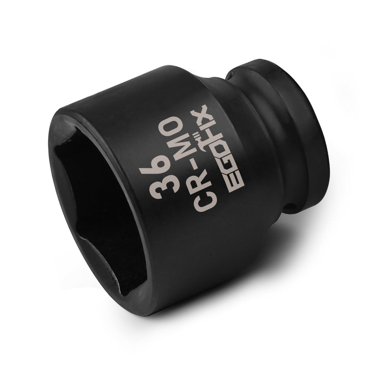36mm Socket 1/2" Drive Deep Impact Metric Socket,CR-MO 6 Point for Easy Removal of Axle Nut