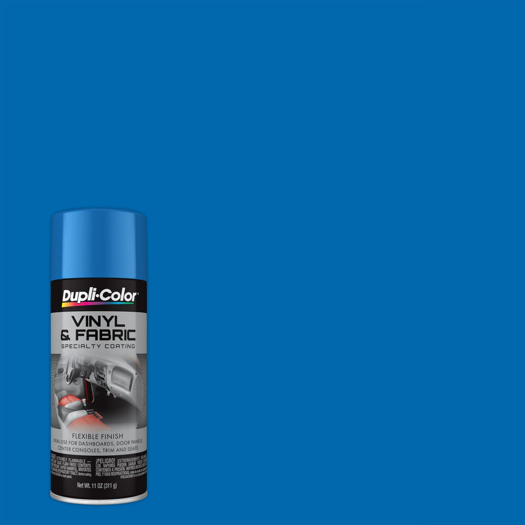 Dupli-Color Vinyl & Fabric Spray, Flat, Black, 11 oz