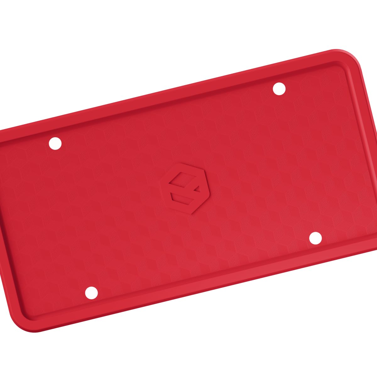 Rightcar Solutions Silicone License Plate Frame, Black (1 Pack)
