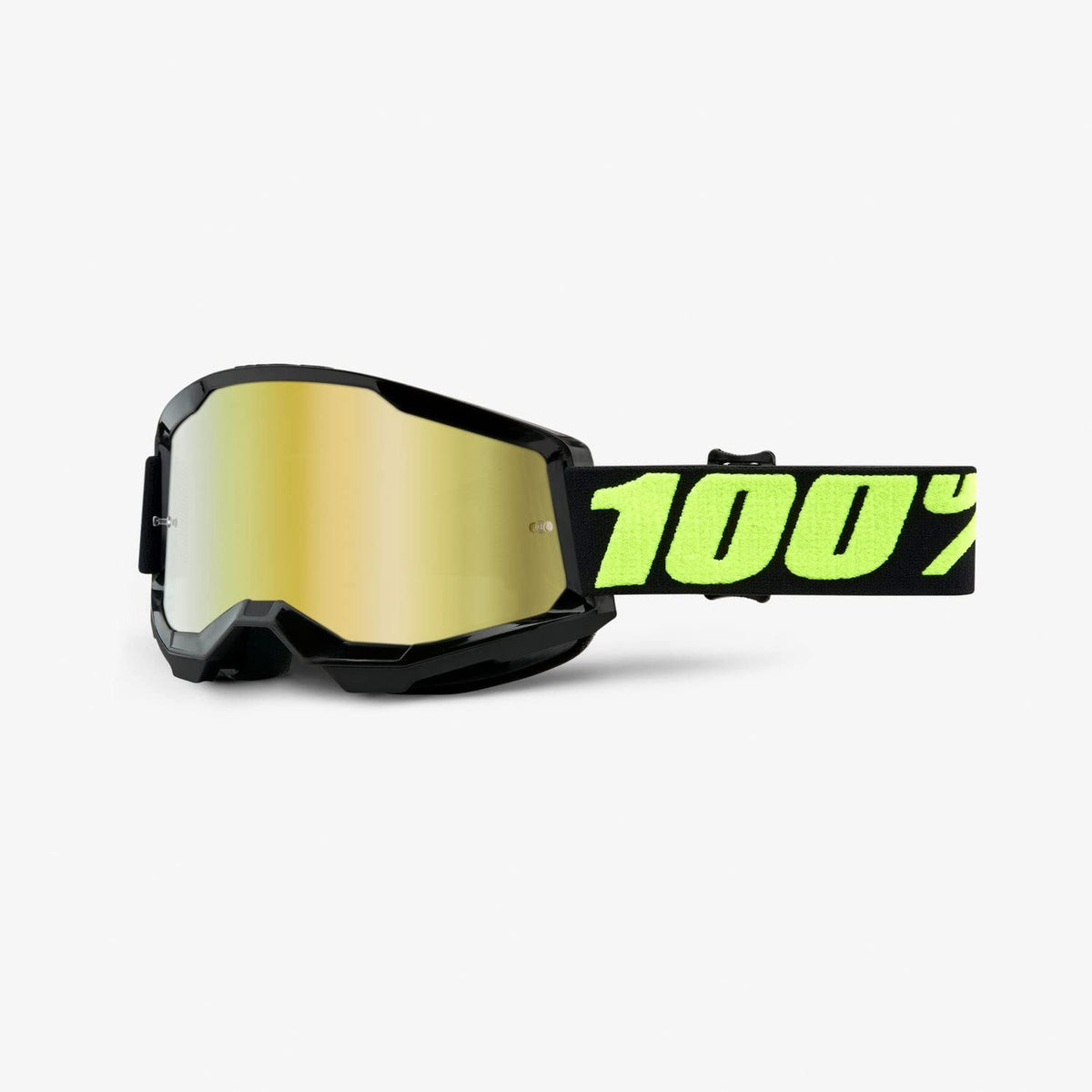 100% STRATA 2 Goggles - Sports Goggles for Motocross & Mountain Biking - Eyewear for Bike Riders - Motocross Eyewear for Men