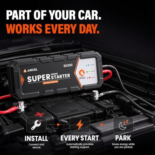 BS200 Super Starter with BS400 Super Starter – 700A & 1300A Start Assist