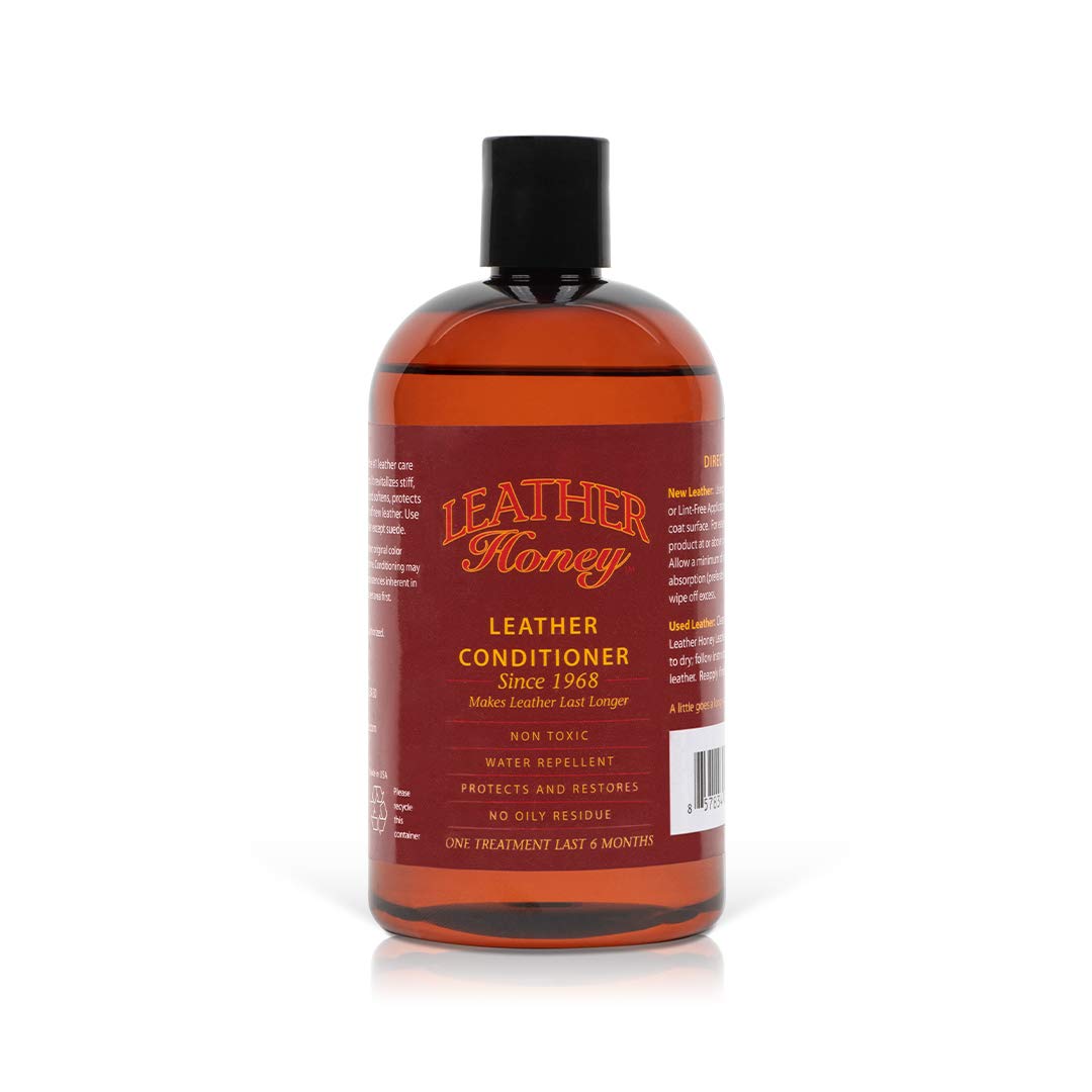 Leather Honey Leather Conditioner – Non-Toxic & Made in the USA Since 1968