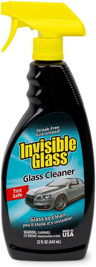 Invisible Glass Auto Glass Cleaner Spray, 22 fl oz, 92164