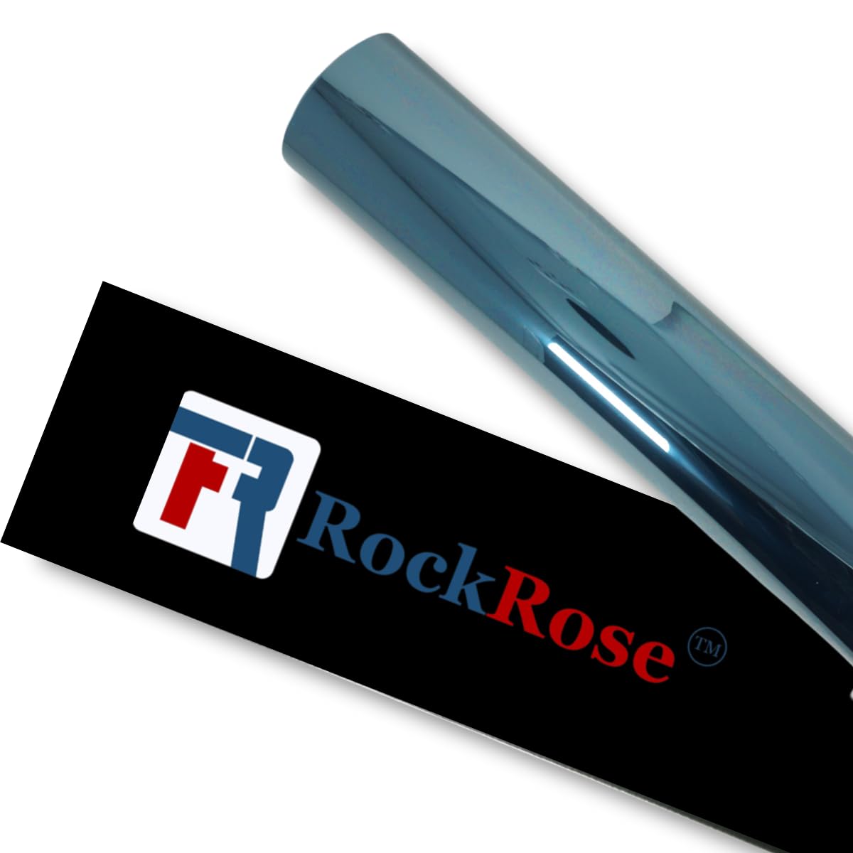 RockRose 5% Nano Ceramic Car Window Tint 36 in x 25FT 2PLY Privacy Film Heat Block, 99% UVR, and 85% IRR Block for Auto or Home Strong Adhesive, Easy Shrink, Plotter Friendly - Charcoal