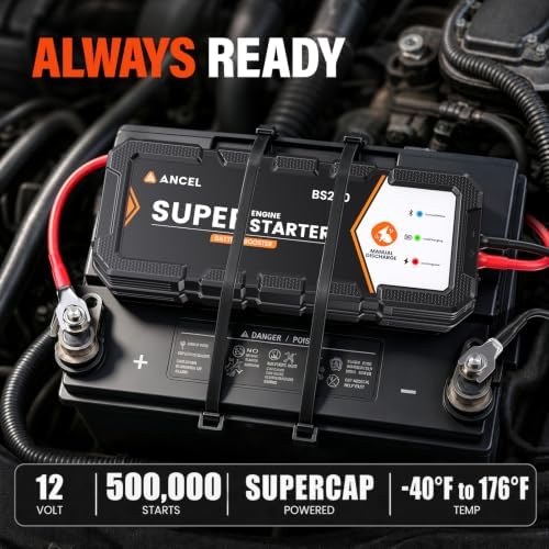 BS200 Super Starter with BS400 Super Starter – 700A & 1300A Start Assist