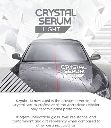 Gtechniq Crystal Serum Light Ceramic Coating for Cars, 1 fl oz