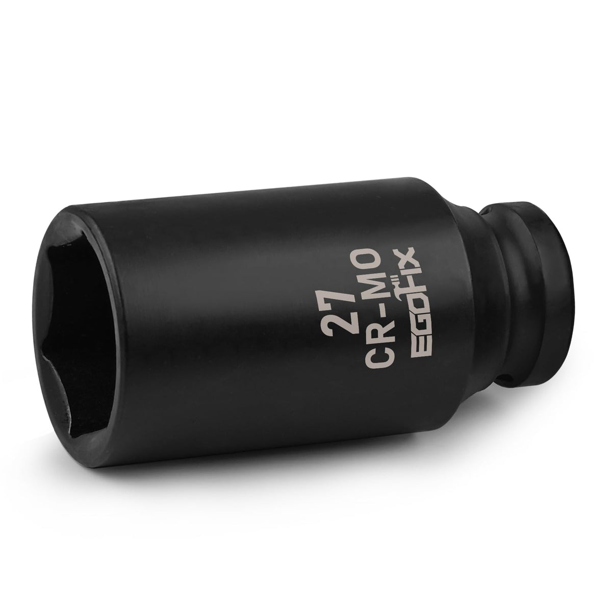 36mm Socket 1/2" Drive Deep Impact Metric Socket,CR-MO 6 Point for Easy Removal of Axle Nut