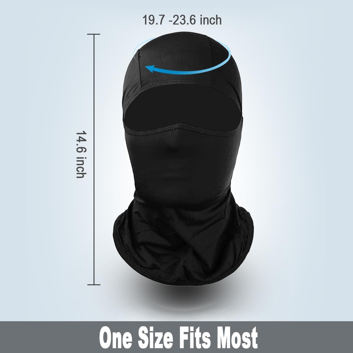 Achiou Ski Mask Balaclava Shiesty, Cooling Ice Silk Motorcycle Face Cover