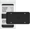 Rightcar Solutions Silicone License Plate Frame, Black (1 Pack)