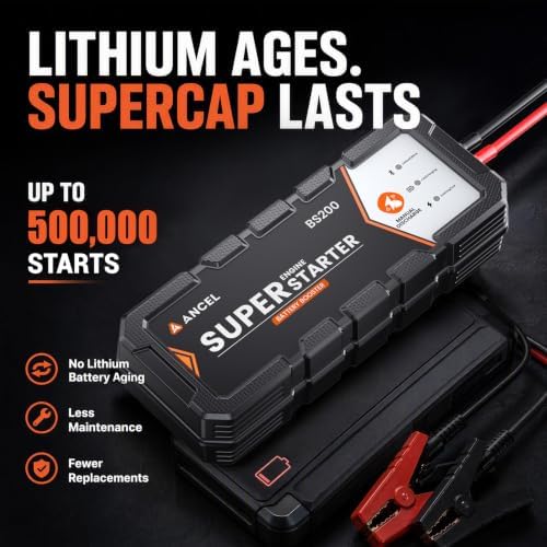 BS200 Super Starter with BS400 Super Starter – 700A & 1300A Start Assist