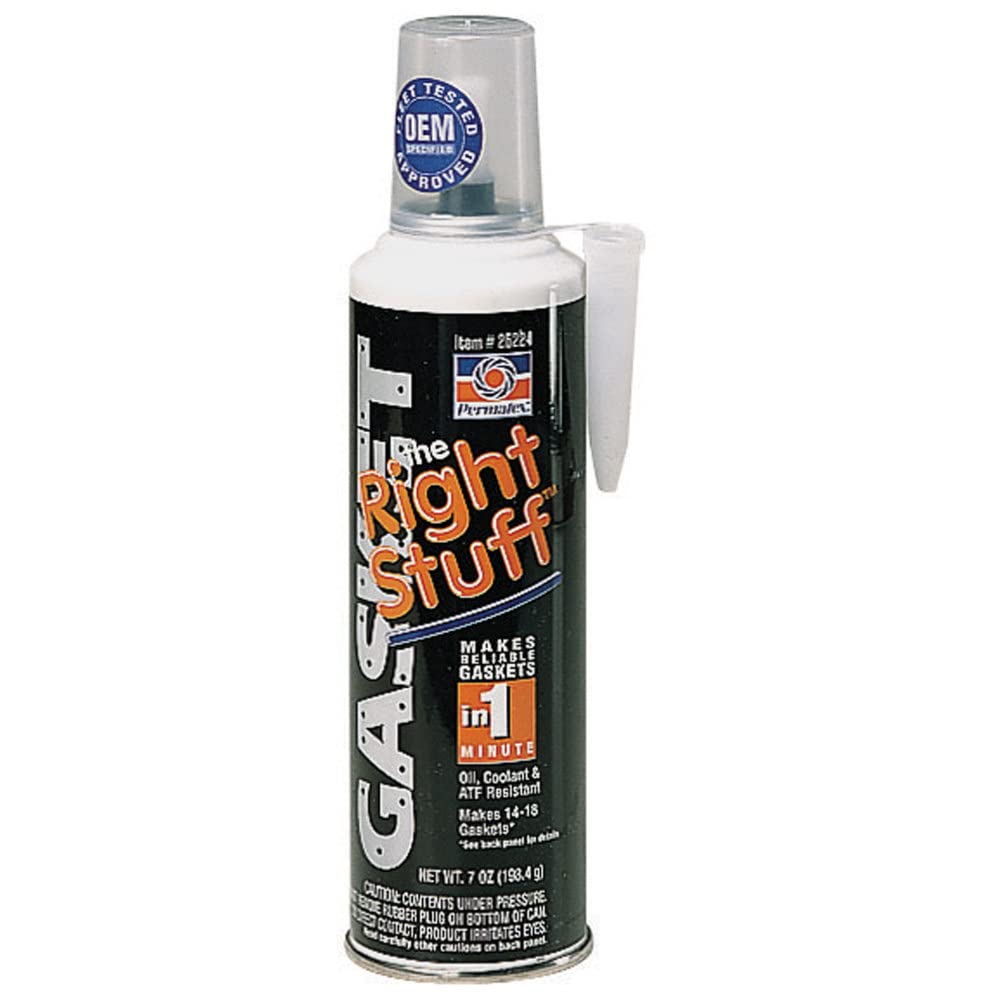 Permatex 82180 Ultra Black Maximum Oil Resistance RTV Silicone Gasket Maker, Sensor Safe and Non-Corrosive, for High Flex and Oil Resistant Applications 3 oz