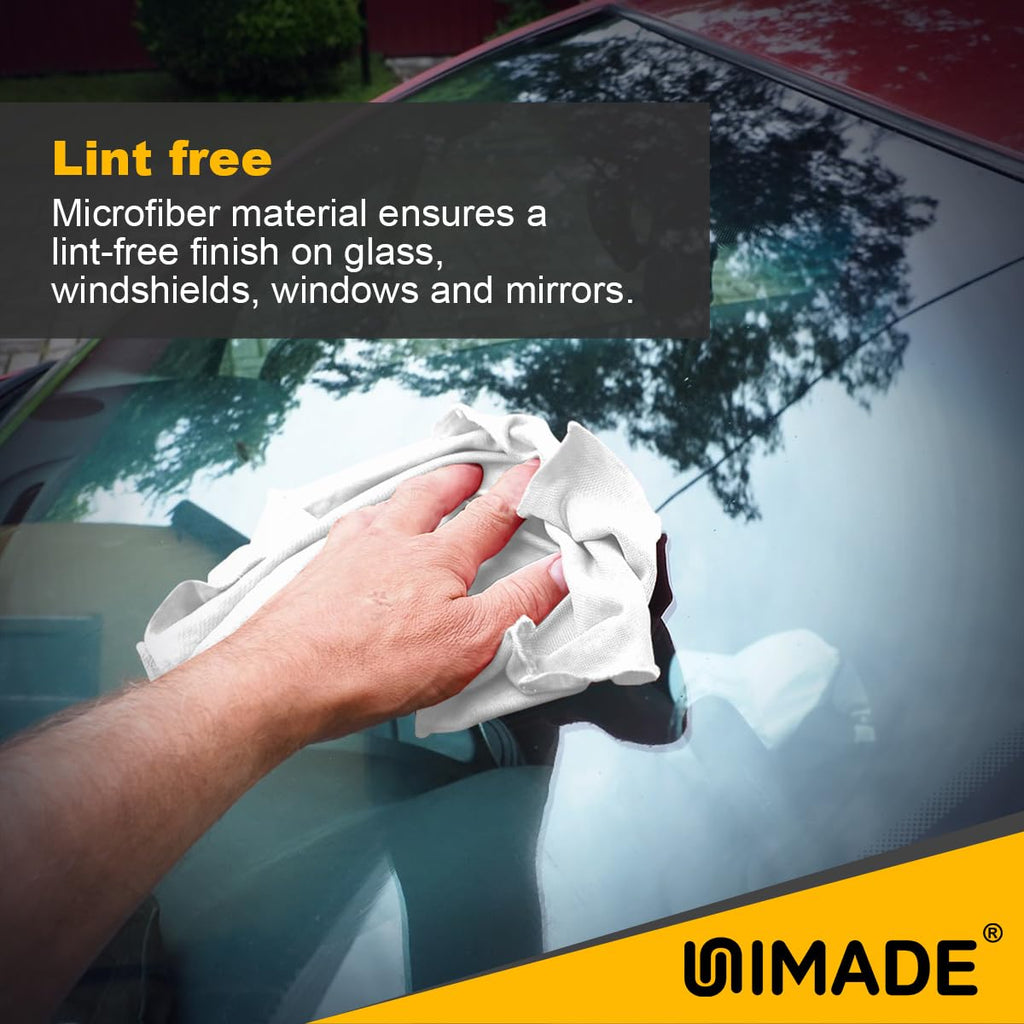 UNIMADE Shop Rags, 100 Sheets Microfiber Cleaning Cloth