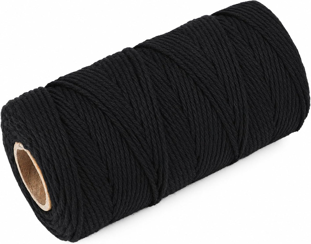 G2PLUS 2MM White String, 328 Feet Cotton Bakers Twine for Craft & Cooking