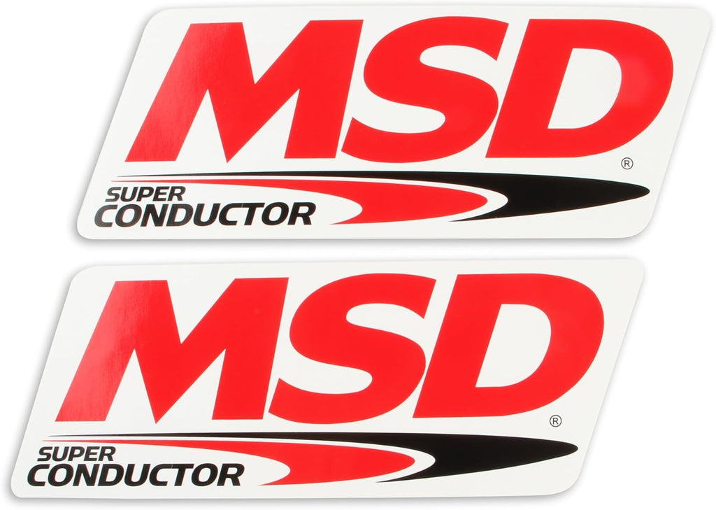 MSD 32819 Super Conductor Spark Plug Wire Set, Red