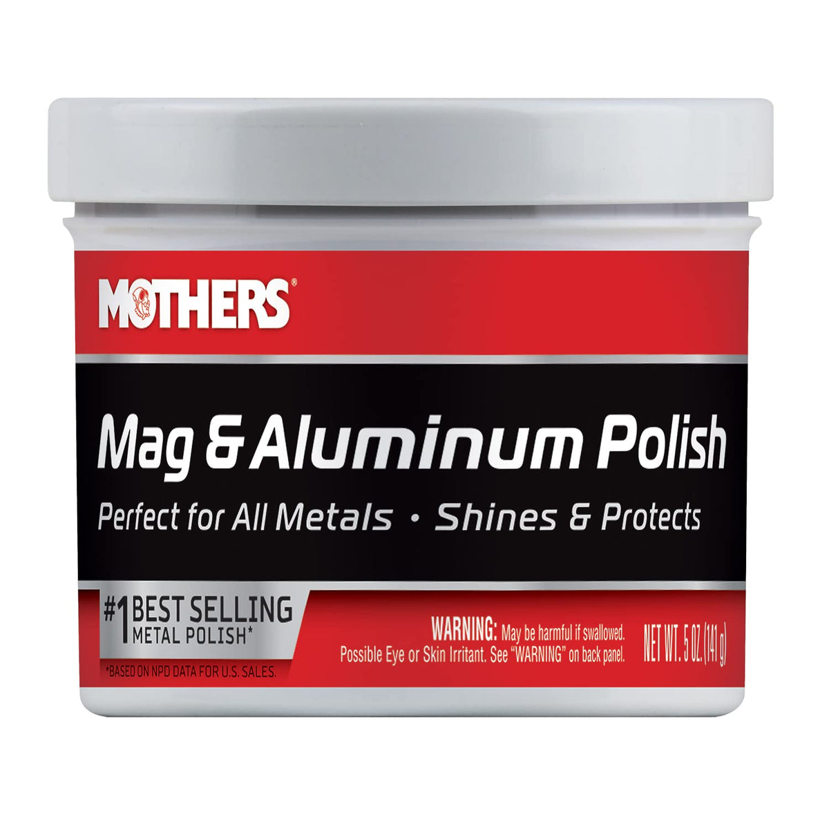 Mothers Mag & Aluminum Polish, 10 oz. (05101)
