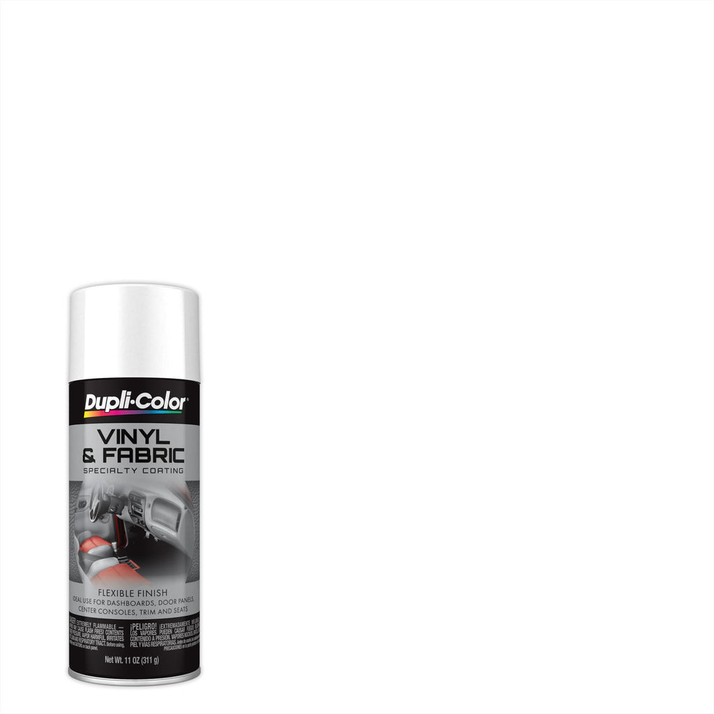 Dupli-Color Vinyl & Fabric Spray, Flat, Black, 11 oz