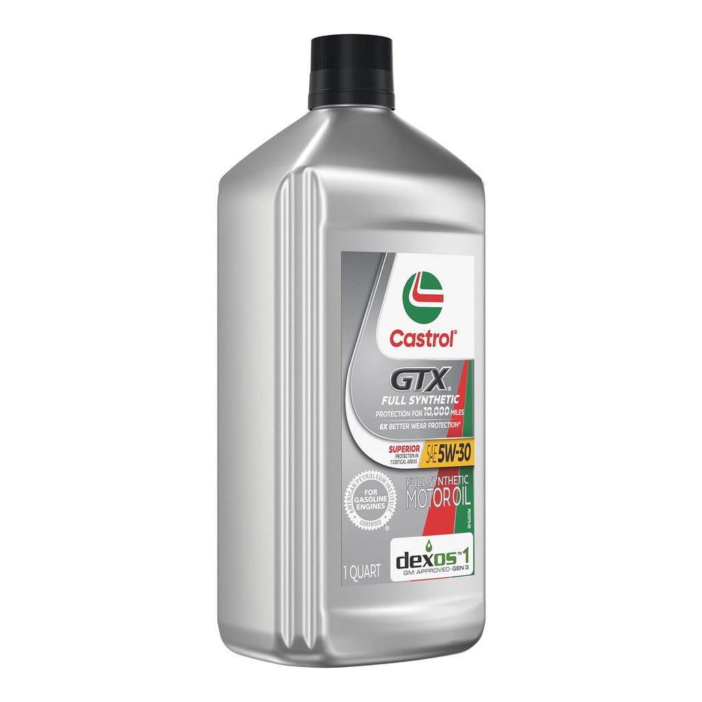 Castrol GTX Full Synthetic 5W-30 Motor Oil, 5 Quarts
