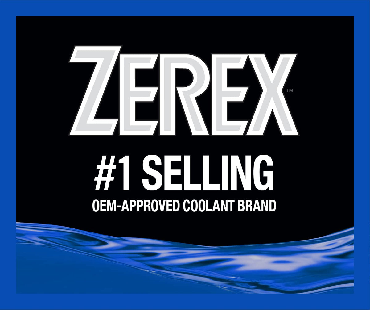 Zerex Asian Vehicle Red Silicate and Borate Free 50/50 Prediluted Ready-to-Use Antifreeze/Coolant 1 GA
