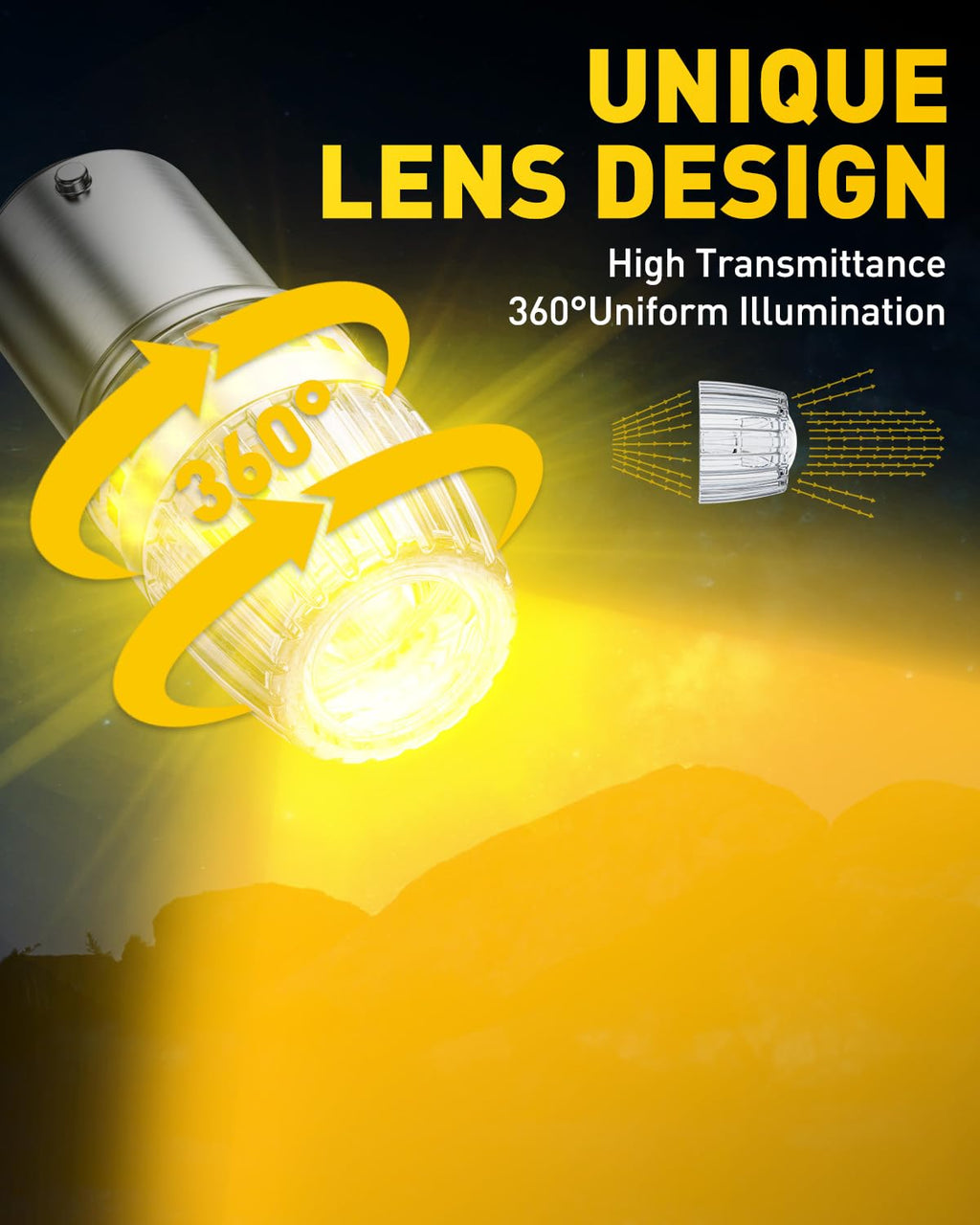 AUXITO 194 LED Bulb 6000K White Dome Light, 168 2825 W5W T10 Wedge 24-SMD 3014 Chipsets Error Free LED Replacement Light for Car Interior LED Dome Map Door License Marker Lights, Pack of 10