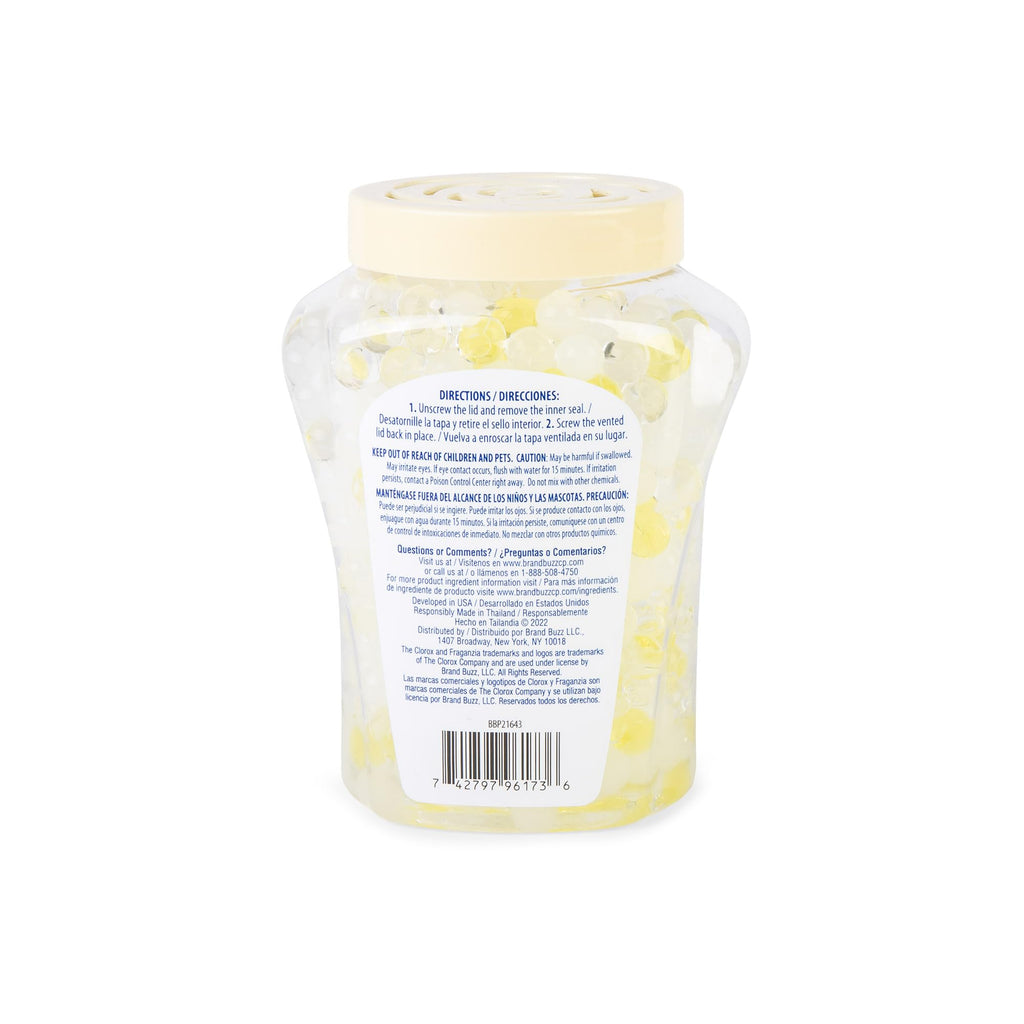 Clorox Fraganzia Crystal Beads Air Freshener, Island Escape Scent, 12 Fl Oz