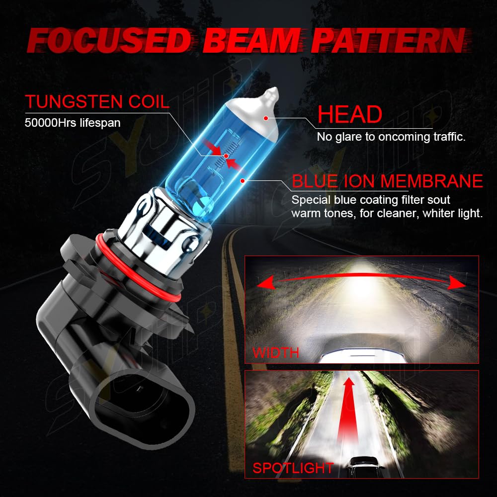 For Honda Civic Sedan 2004-2015 Headlight Bulbs, 9005 9006 High Low Beams