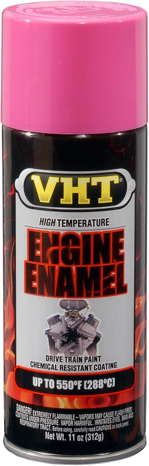 VHT Engine Enamel, Gloss, Hot Pink, 11 oz
