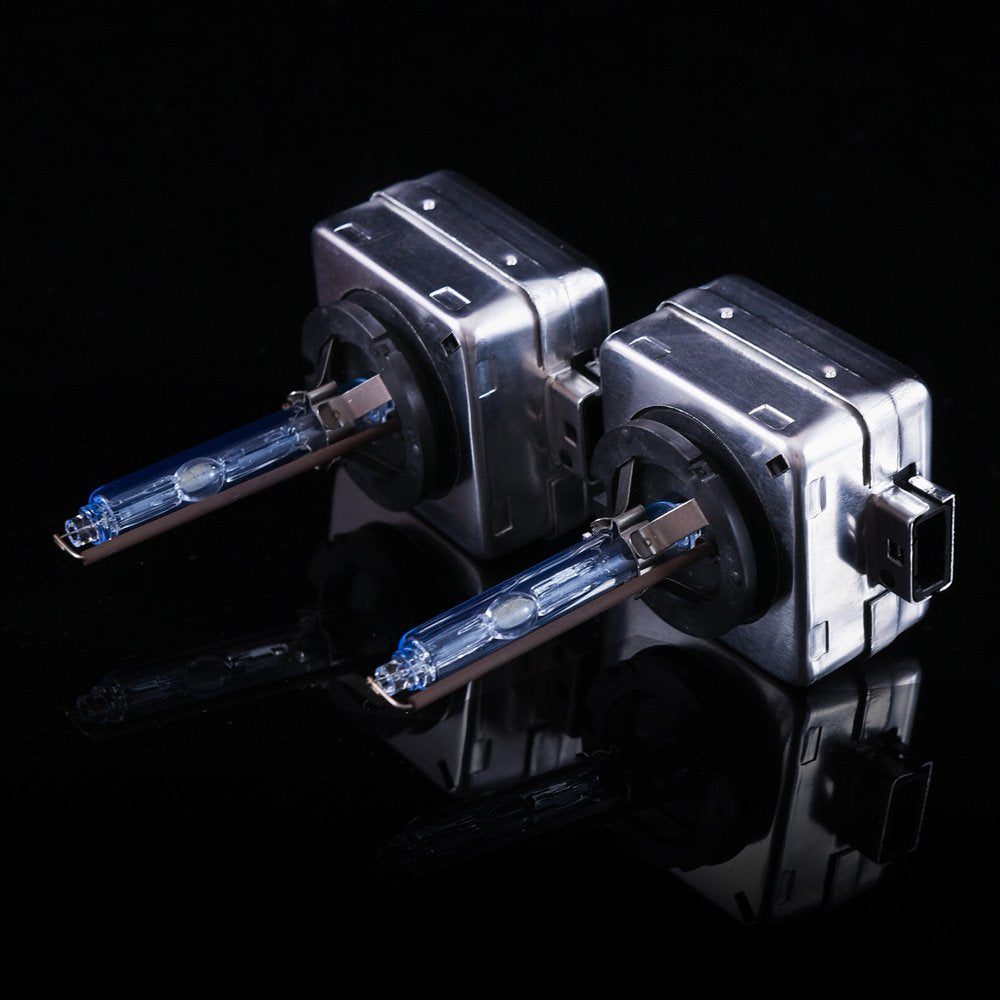 DMEX D2S HID Headlight Bulbs 6000K Cool White Xenon 35W 85122 66240 66040 66240CBI Replacement - Pack of 2 (Not fit Halogen Headlamp)