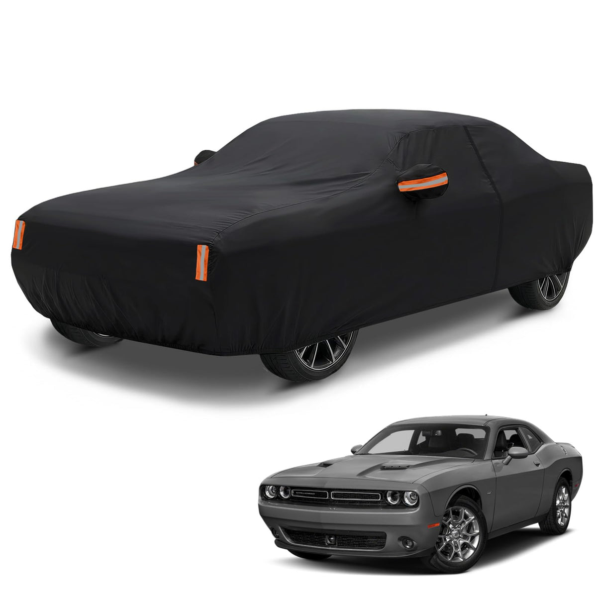 NEVERLAND Car Cover Waterproof All Weather for Sedan 183''L x 70''W x 59''H