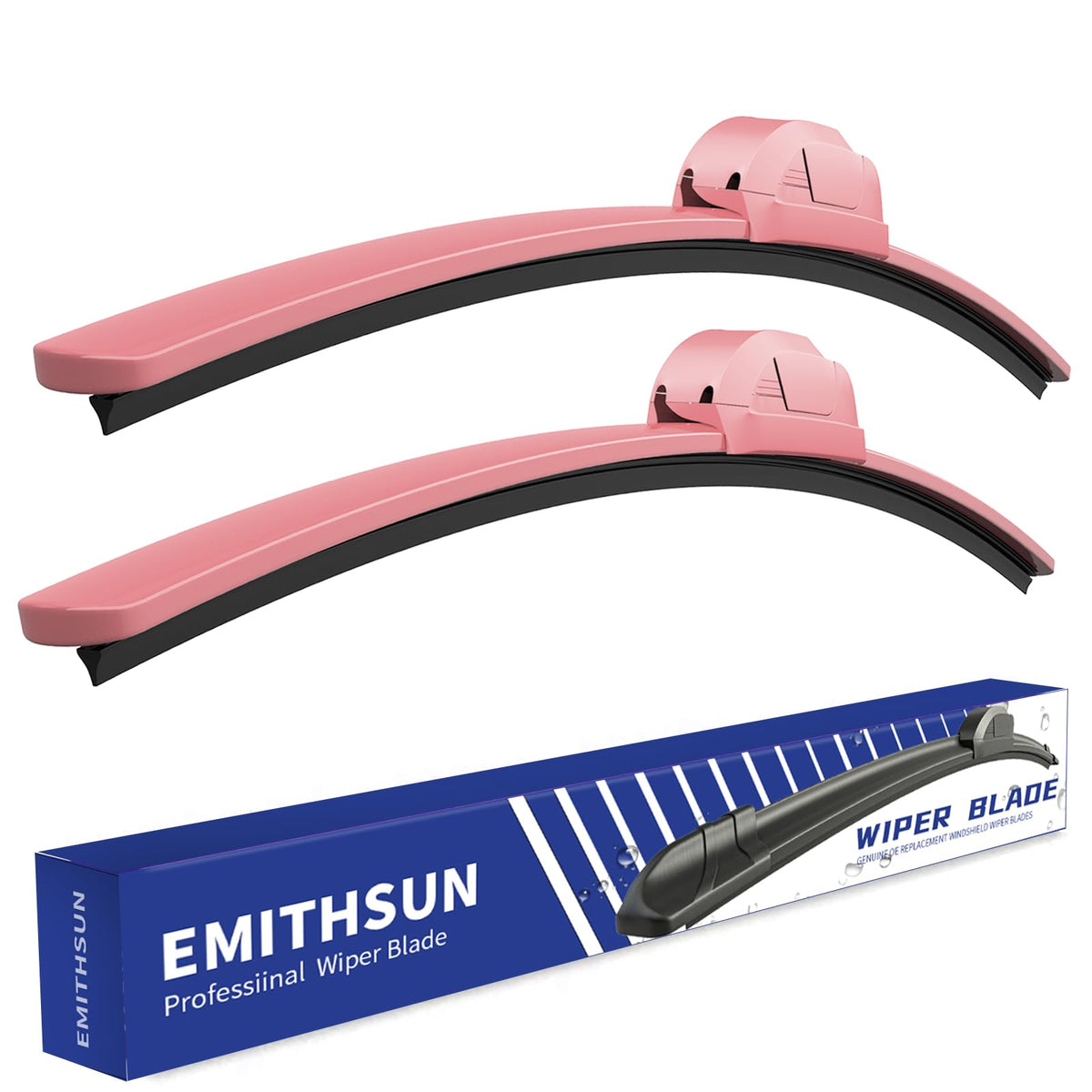 OEM QUALITY 26" + 18" Premium All-Seasons Stable And Quiet Windshield Wiper Blades(Set of 2)