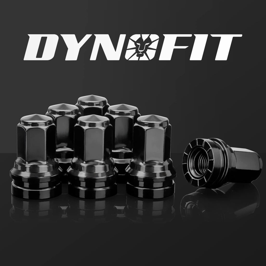 dynofit 24pcs 14x1.5 OEM/Stock Lug Nuts for 2015-2026 Expedition/F-150, M14-1.5 One-Piece Design Factory Chrome Wheel Lugnuts for Lincoln 2015-2026 Navigator, 21mm Hex Anti-Rusting Updated