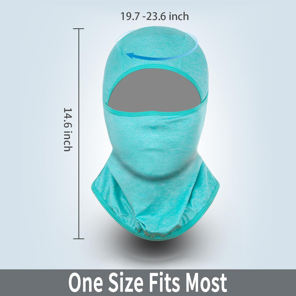 Achiou Ski Mask Balaclava Shiesty, Cooling Ice Silk Motorcycle Face Cover