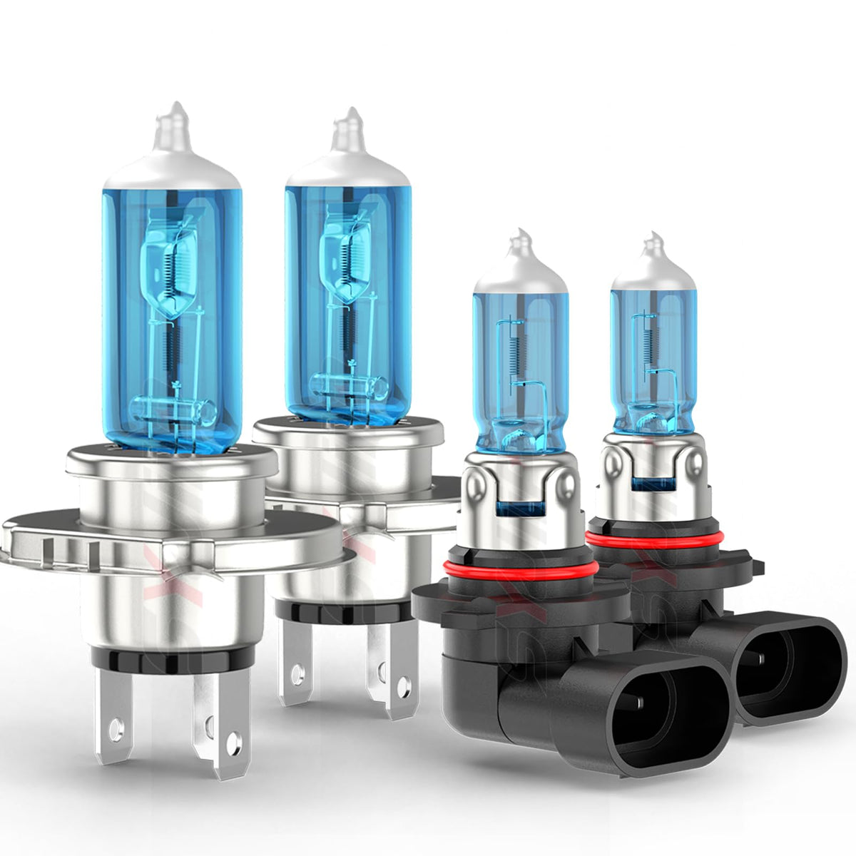 For Honda Civic Sedan 2004-2015 Headlight Bulbs, 9005 9006 High Low Beams