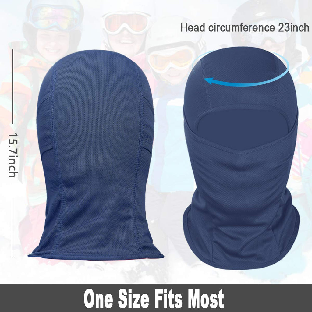 Achiou Ski Mask for Men and Women, Lightweight UV Balaclava Face Cover