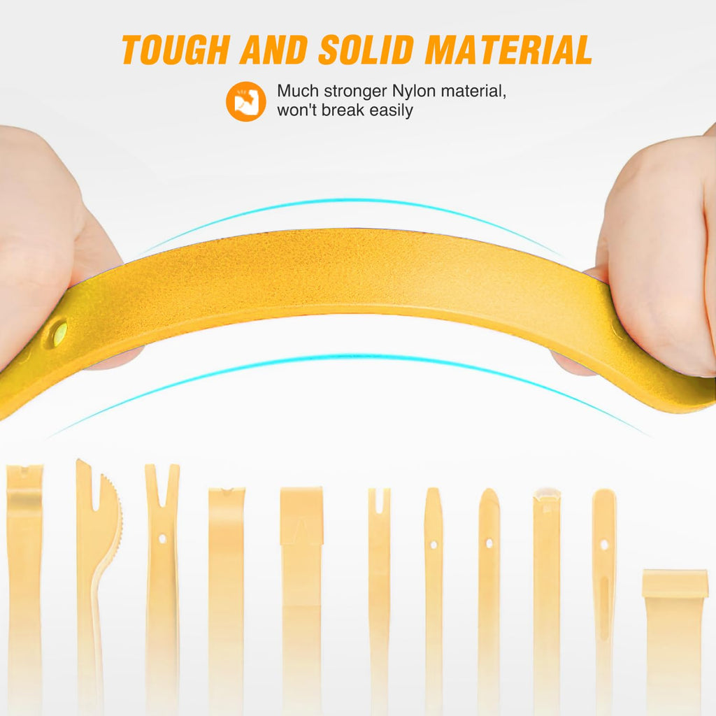 GOOACC 5 PCS Nylon Auto Trim Removal Tool Kit No-Scratch