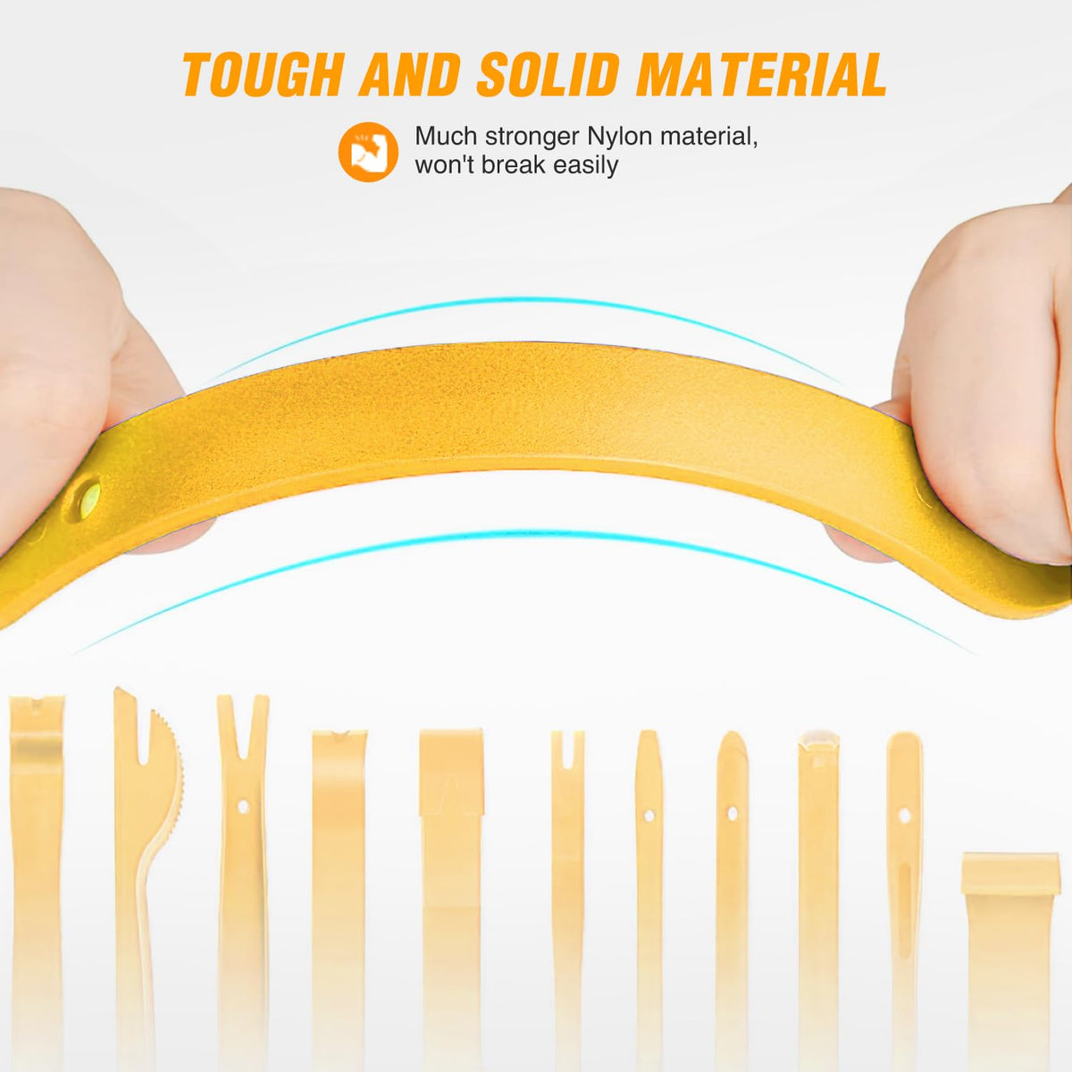 GOOACC 5 PCS Nylon Auto Trim Removal Tool Kit No-Scratch