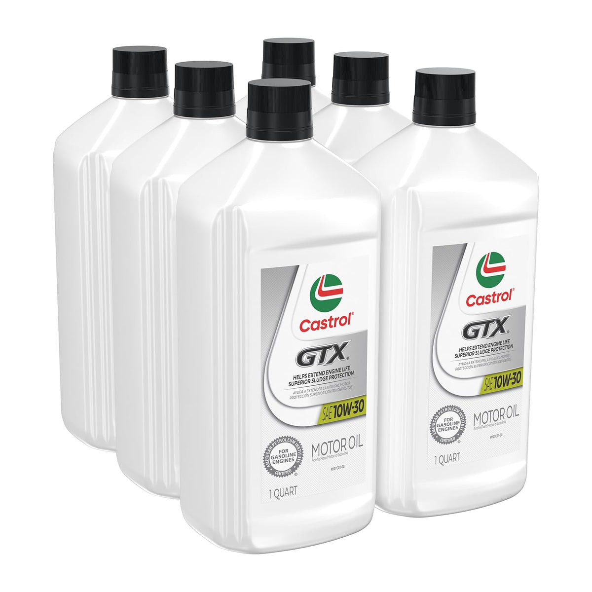 Castrol GTX 10W-30 Conventional Motor Oil, 5 Quarts