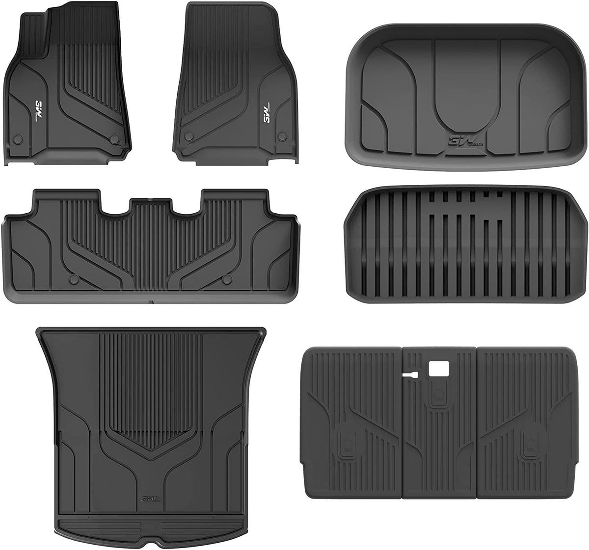 3W Tesla New Model Y Juniper 2025 2026 2027 Floor Mats, Not for Standard