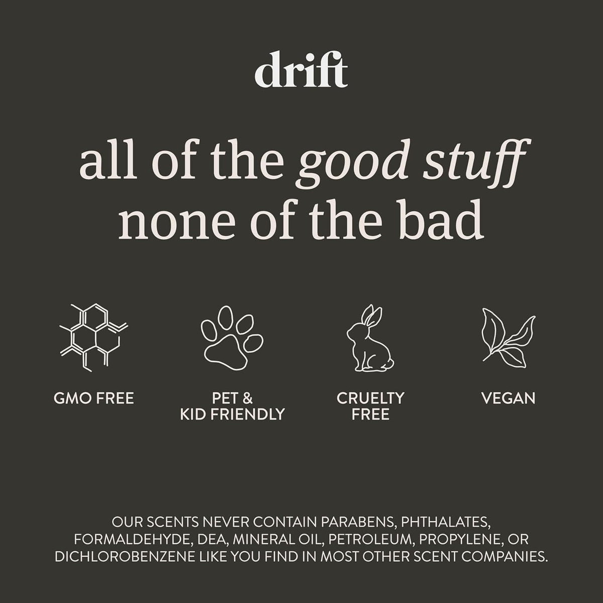 Drift Car Air Freshener - The Original Wood Air Freshener - Car Odor Eliminator - Long Lasting Scent - Essential Oils - Clean Ingredients - Teak Scent 3 Pack Refill - NO CLIP INCLUDED