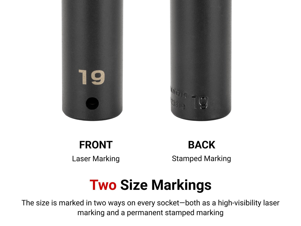 TEKTON 1/2 Inch Drive x 3/4 Inch 6-Point Impact Socket | SID23019