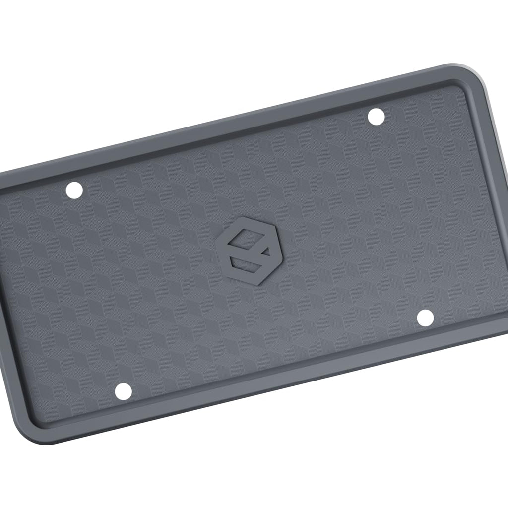 Rightcar Solutions Silicone License Plate Frame, Black (1 Pack)