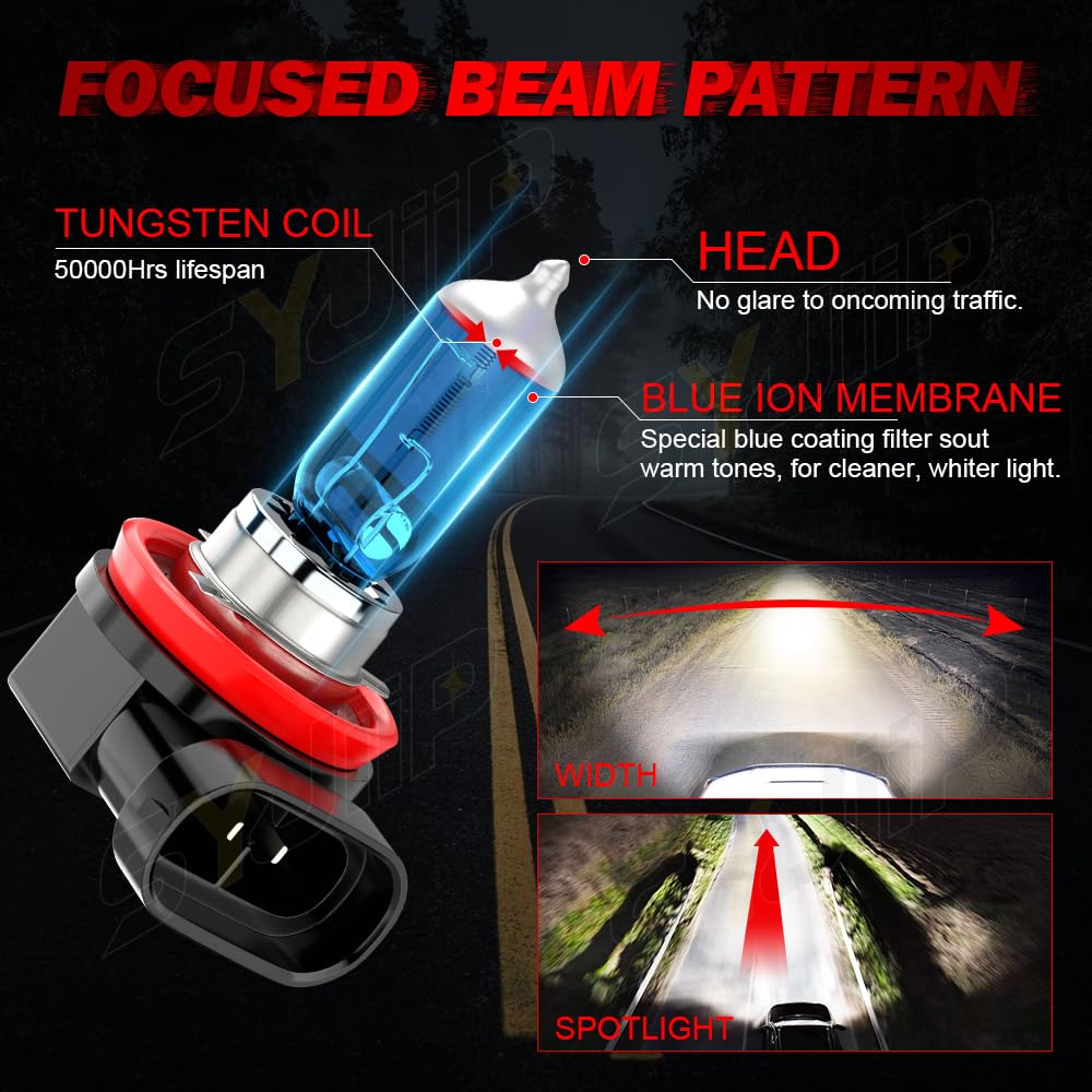 For Honda Civic Sedan 2004-2015 Headlight Bulbs, 9005 9006 High Low Beams