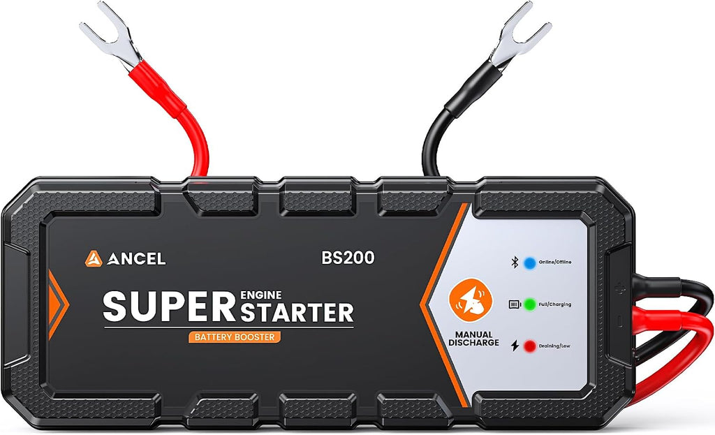 ANCEL BS200 Super Starter, Permanently Connected Jump Starter System 2.0