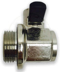 EZ (EZ-211) Silver 27mm-2.0 Thread Size Oil Drain Valve