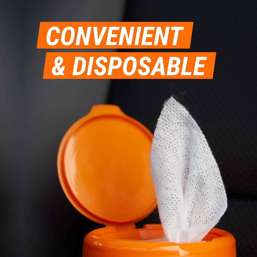 Armor All Car Leather Wipes, Cleans, Conditions, Protects, 20 Count