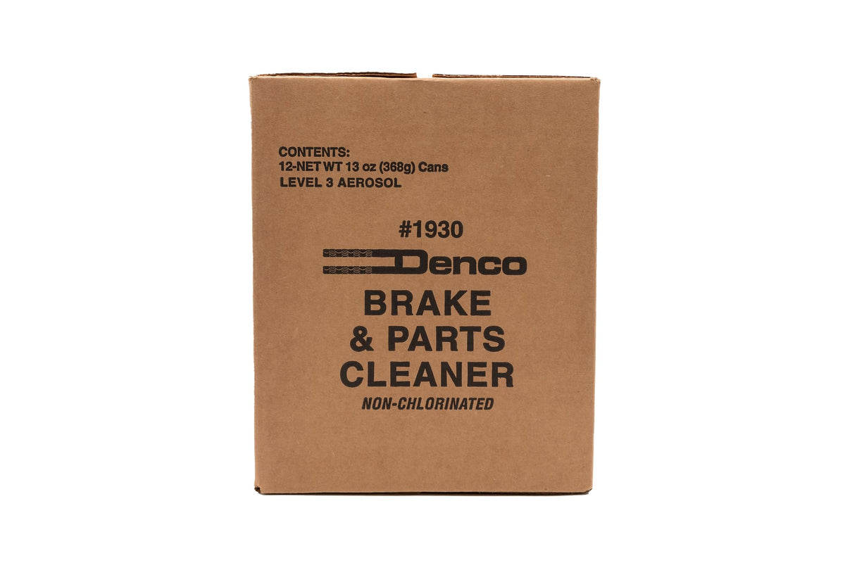 Denco 1930 Brake & Parts Cleaner, Non-Chlorinated, 13oz, 12-Pack