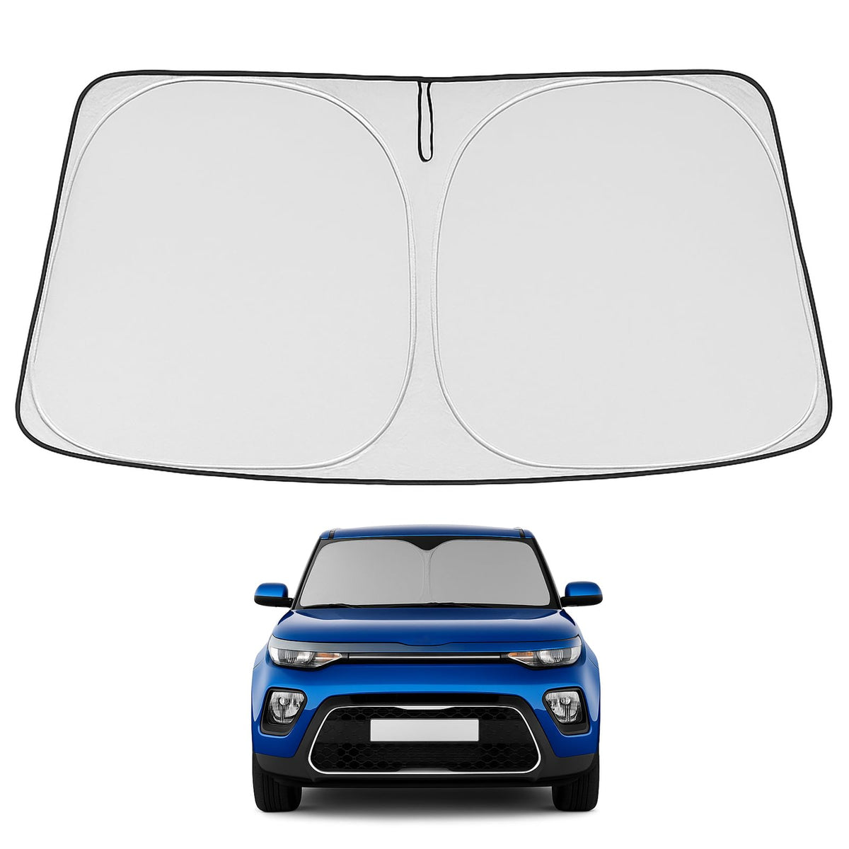 Proadsy Custom Fit 2017-2022 Honda CRV Windshield Sun Shade, Blocks Heat